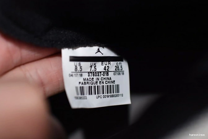 HYPE 378037-016 Retro Air Tint 11 Platinum Jordan 0728